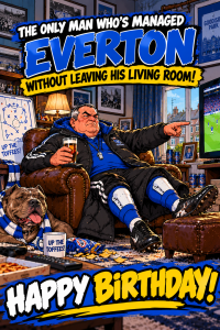 The Only Man Who's Managed Everton