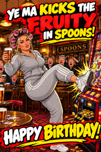 Ye Ma Kicks The Fruity In Spoons
