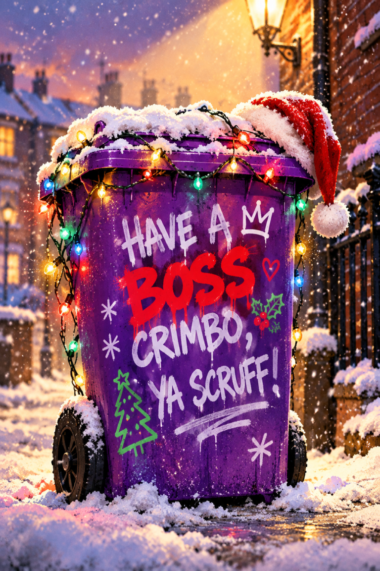 Have A Boss Crimbo, Ya Scruff