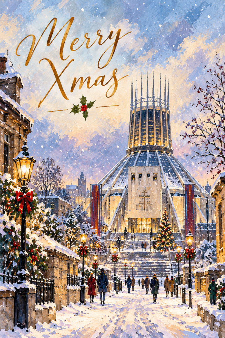 Merry Xmas Catholic Cathedral