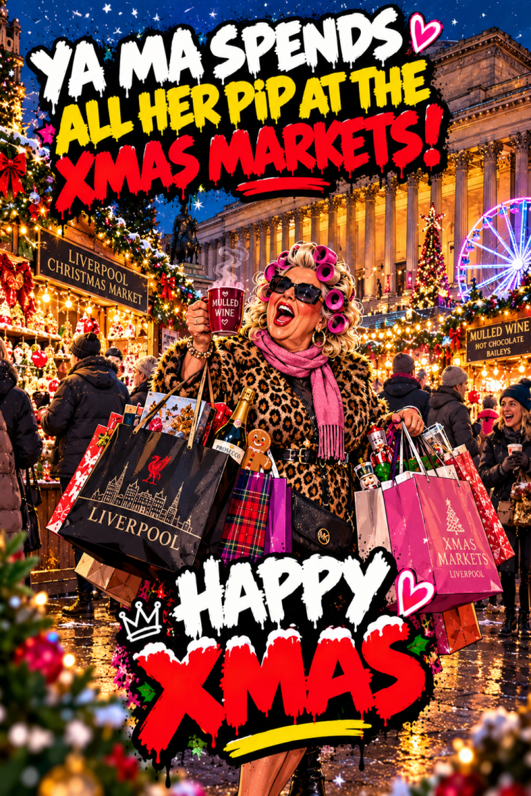 Ya Ma Spends All Her PIP At The Xmas Markets